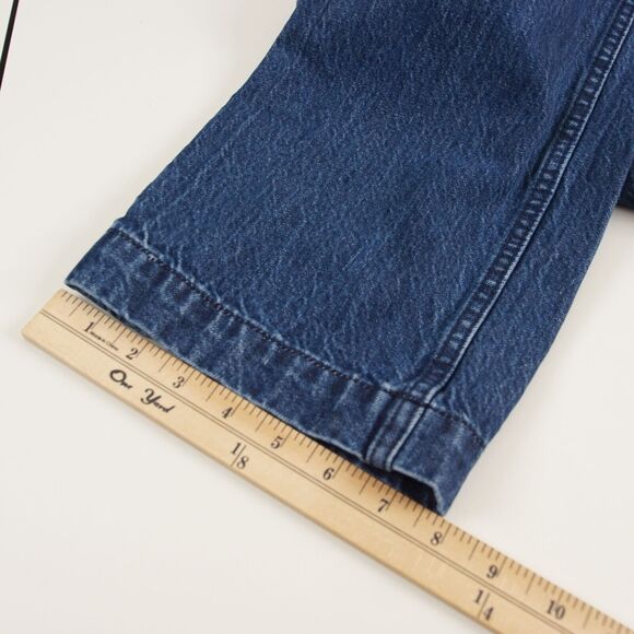 Abercrombie & Fitch The Loose High Rise Blue Jeans Womens Sz 24 - Picture 8 of 10